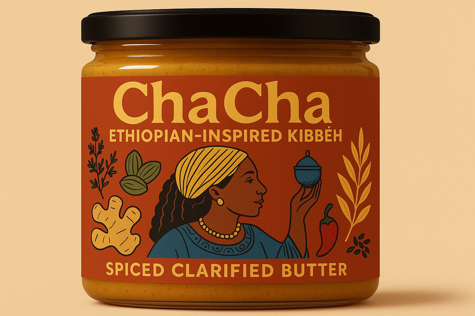 ChaCha Butter traditional Ethiopian spiced clarified butter